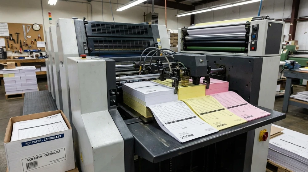 چاپ فاکتور کاربن لس