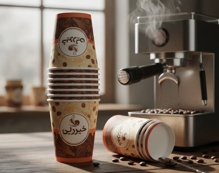 لیوان کاغذی قهوه