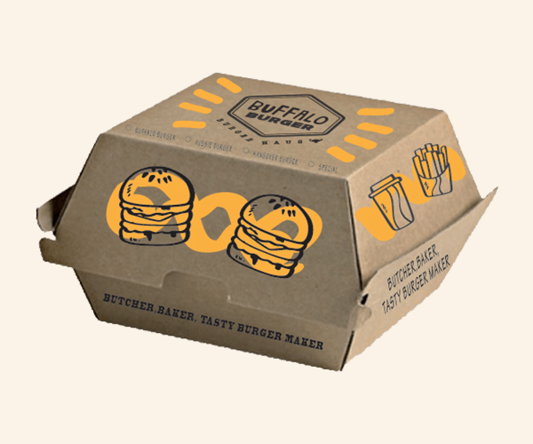 چاپ جعبه برگر